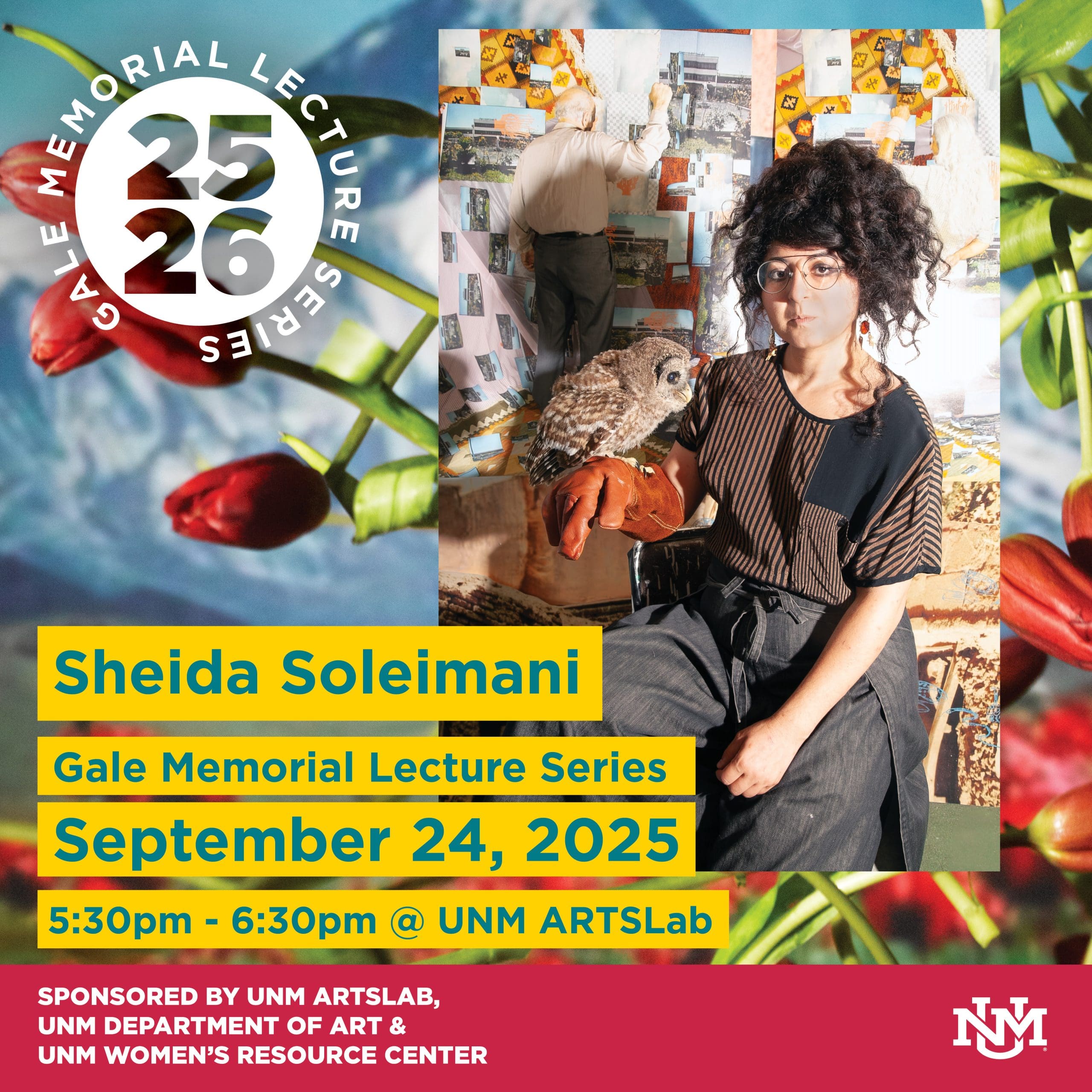 Sheida Rajabi Sheida Soleimani: Artist Talk, Gale Memorial Lecture Series - ARTSLab ...